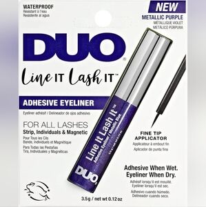 DUO Line it Lash it Adhesive eyeliner Metallic Purple